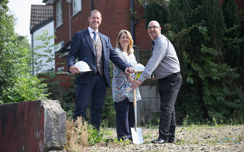 L to R, Dave Lowe, Dr Wendy Kitching and Michael Pursglove, practice manager at The Avenue Medical Centre
