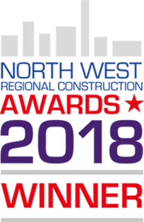 2018 Constructing Excellence North West Regional Construction Award winner