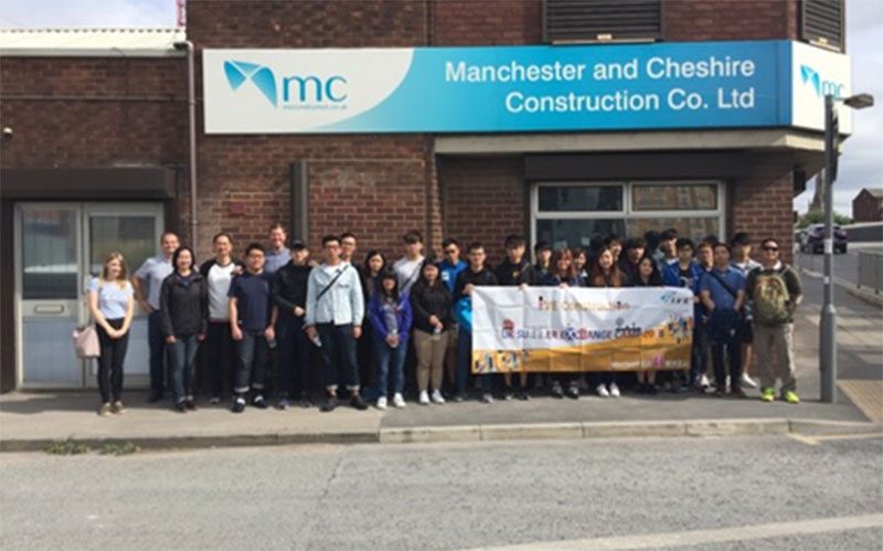 Education in Manchester’s industrial heritage for Hong Kong construction students