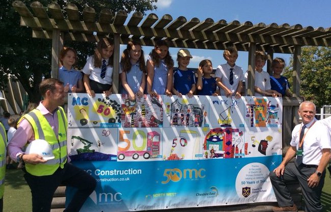 Sandbach School helps Semicentenary Celebrations