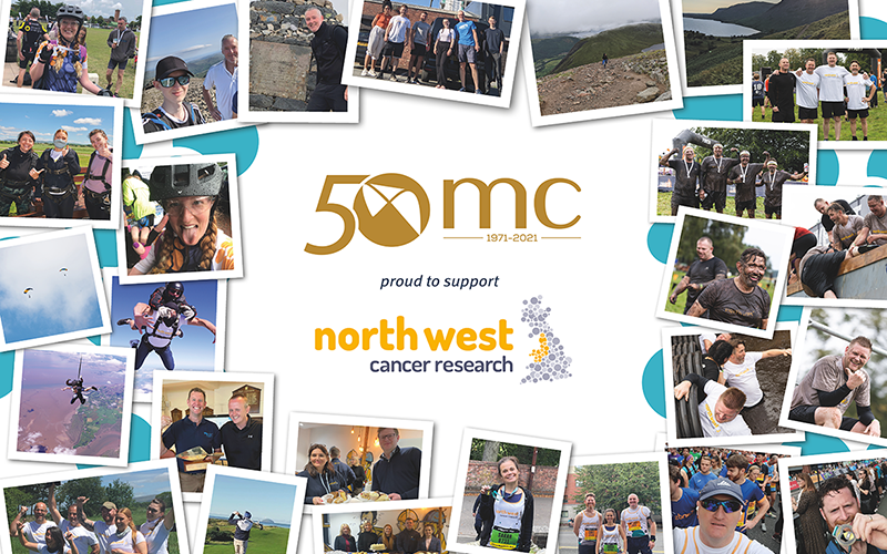 MC Construction Smashes Fundraising Target for North West Cancer Research