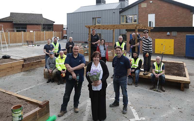 Sensory Garden Springs to Life at Park Lane Special School